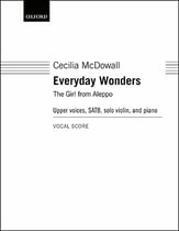 Everyday Wonders SATB Vocal Score cover